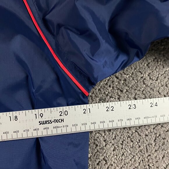 Nike Team Boston Red Sox Jacket Boy's XL Blue Nylon Windbreaker Full Zip Vintage - Picture 9 of 10